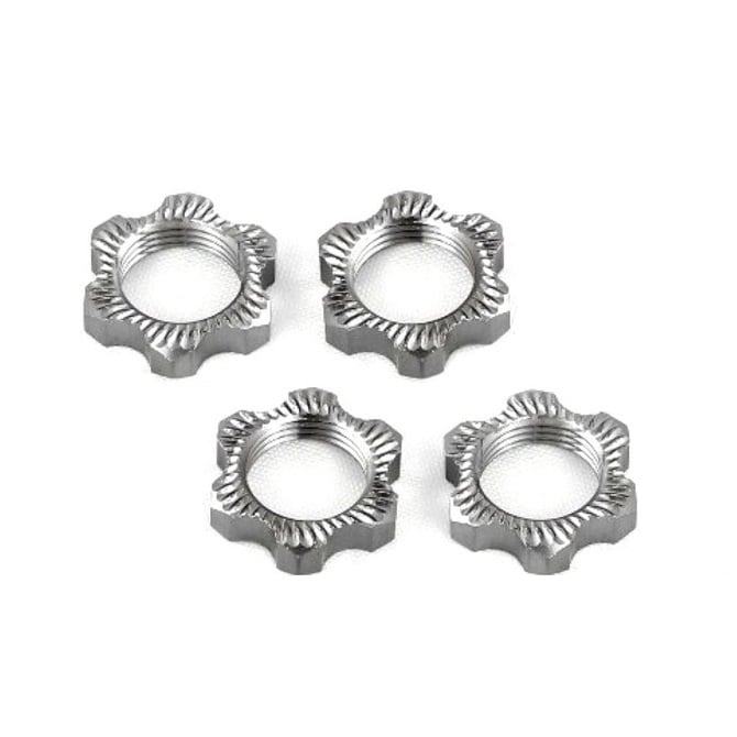 Himoto RC Spare Part 81212HSP  - Hex Wheel Nut RXB2 and RXB1 - MBA  (Pack of 4)