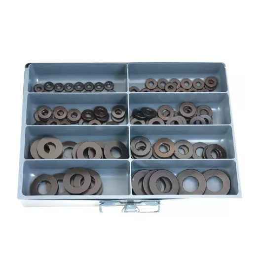 Assortment  100 Pieces  - Washers Heavy Duty Imperial Machined and Case Hardened - MBA  (Pack of 1)