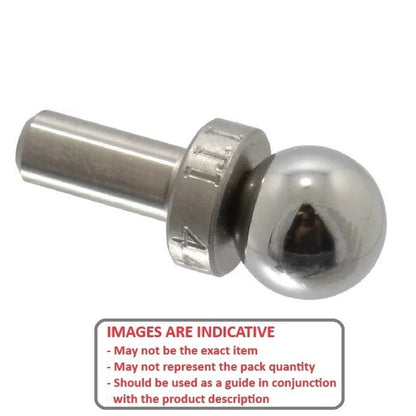 Checking Ball   15.875 x 7.930 x 26.924 mm Stainless - MBA  (Pack of 1)