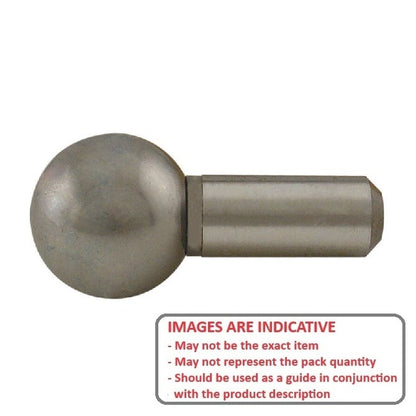 Fixture Ball    6.35 x 3.167 x 14.224 mm Stainless - MBA  (Pack of 1)