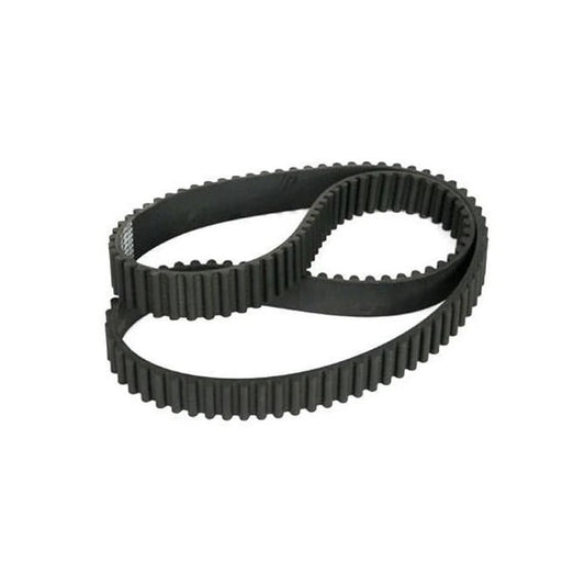Timing Belt  187 Tooth 9mm Wide  - Metric Nylon Covered Neoprene with Fibreglass Cords - Black - 5 mm HTD Curvelinear Pitch - MBA  (Pack of 1)