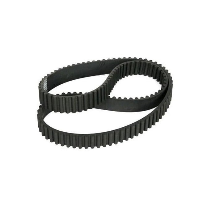 Timing Belt  420 Teeth x 9mm Wide  - Metric Nylon Covered Neoprene with Fibreglass Cords - Black - 5 mm HTD Curvelinear Pitch - MBA  (Pack of 1)