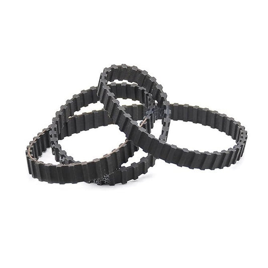 Timing Belt  170 Teeth x 9.5mm Wide  - Imperial Nylon Covered Neoprene with Fibreglass Cords - Black - 5.08 mm (1/5 inch) XL Trapezoidal Pitch - MBA  (Pack of 1)