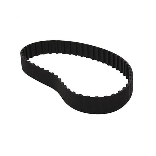 Timing Belt   27 Teeth x 6.4mm Wide  - Imperial Nylon Covered Neoprene with Fibreglass Cords - Black - 5.08 mm (1/5 inch) XL Trapezoidal Pitch - MBA  (Pack of 1)