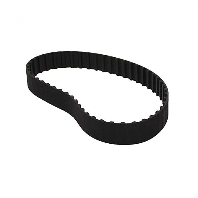 Timing Belt   64 Tooth 6.4mm Wide  - Imperial Nylon Covered Neoprene with Fibreglass Cords - Black - 2.032 mm (0.08 Inch) MXL Trapezoidal Pitch - MBA  (Pack of 1)