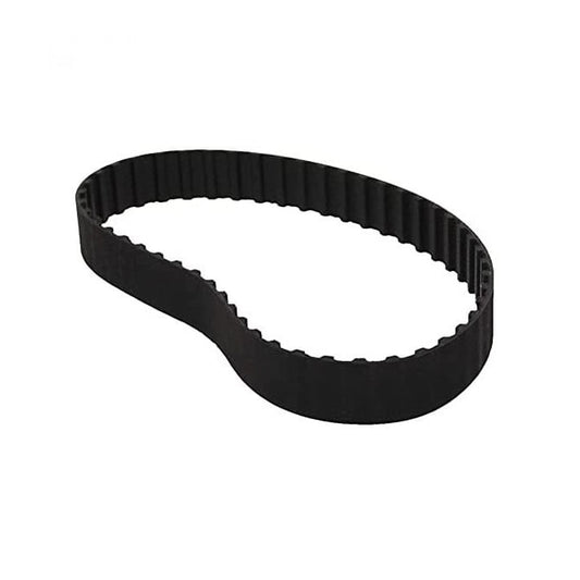 Timing Belt   31 Teeth x 6.4mm Wide  - Imperial Nylon Covered Neoprene with Fibreglass Cords - Black - 5.08 mm (1/5 inch) XL Trapezoidal Pitch - MBA  (Pack of 1)
