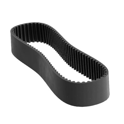 Belts  126 Tooth 9mm Wide  - Metric - Black - 3mm HTD Curvelinear Pitch - MBA  (Pack of 1)