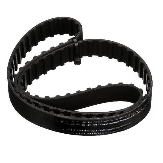 Timing Belt  184 Teeth x 9.5mm Wide  - Imperial Nylon Covered Neoprene with Fibreglass Cords - Black - 2.032 mm (0.08 Inch) MXL Trapezoidal Pitch - MBA  (Pack of 1)