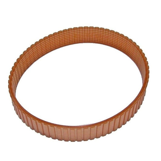 Timing Belt   61 Teeth x 16mm Wide  - Metric Polyurethane with Steel Cords - Translucent - 5 mm T5 Trapezoidal Pitch - MBA  (Pack of 1)