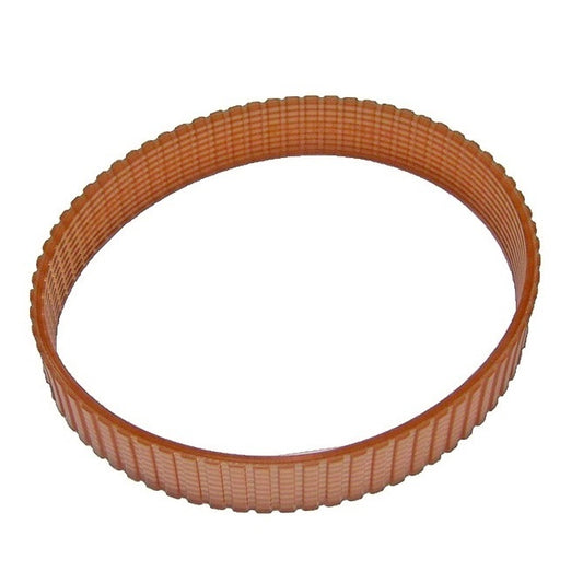 Timing Belt   66 Tooth 50mm Wide  - Metric Polyurethane with Steel Cords - Amber - 10 mm AT10 Trapezoidal Pitch - MBA  (Pack of 1)