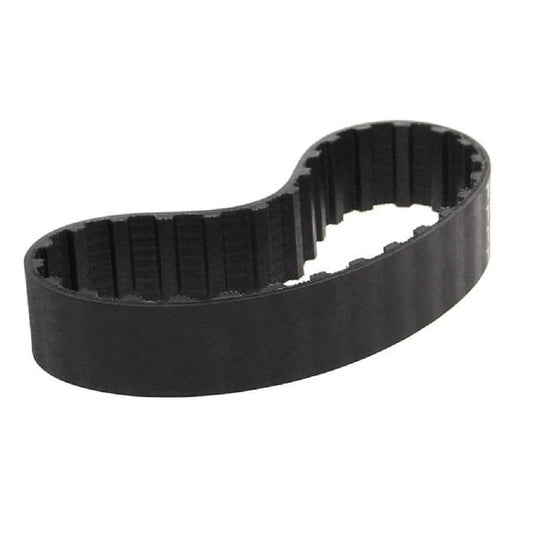 Timing Belt   85 Tooth 9.5mm Wide  - Imperial Nylon Covered Neoprene with Fibreglass Cords - Black - 2.032 mm (0.08 Inch) MXL Trapezoidal Pitch - MBA  (Pack of 1)