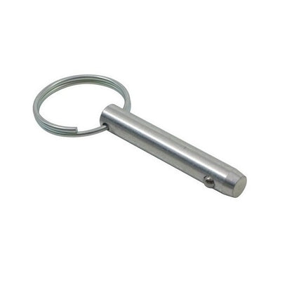 Ball Lock Pin    6.35 x 50.80 mm Stainless 303 Grade - Keyring Style - MBA  (Pack of 1)