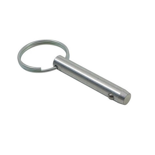 Ball Lock Pin   25.4 x 76.20 mm Stainless 303 Grade - Keyring Style - MBA  (Pack of 1)