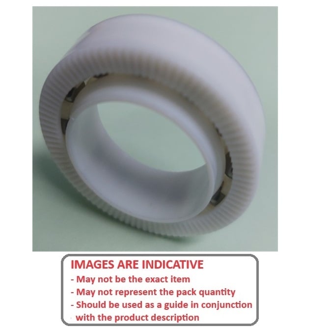 Pool Equipment Bearing   25.45 x 40.890 - 9.530 / 12.570 mm  - Special Acetal - Spa Jet Motor - KMS  (Pack of 1)