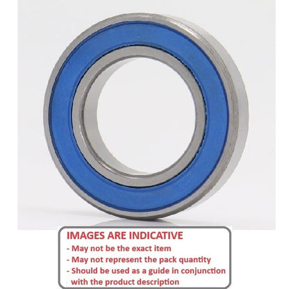 Hyperdrive Pan Scale1-10 Bearing 6.35-9.53-3.18mm Alternative Double Rubber Seals Standard (Pack of 2)