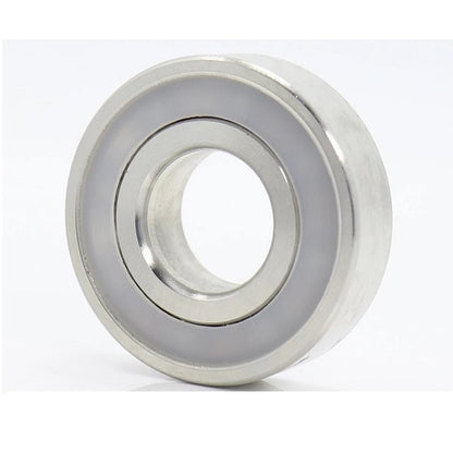 Ball Bearing   12 x 32 x 10 mm  -  Stainless 316 Grade - Semi-Ground - Sealed without Lubricant - Polyethylene Retainer - MBA  (Pack of 1)