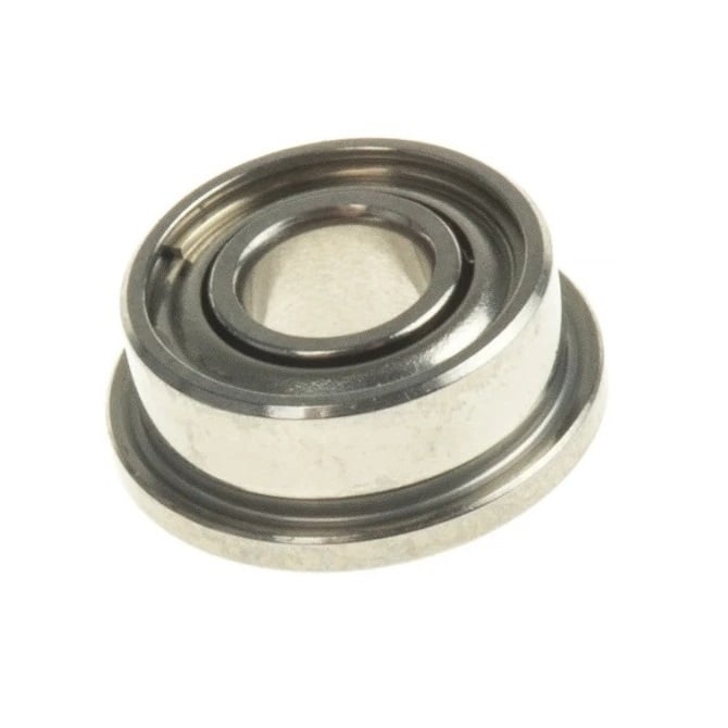 Ball Bearing    3.175 x 7.938 x 3.571 mm  - Flanged Stainless 440C Grade - Abec 7 - MC34 - Standard - Shielded / Filmoseal with Light Oil - MBA  (Pack of 20)