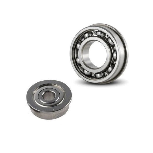 Ball Bearing    4.763 x 9.525 x 3.175 mm  - Flanged Stainless 440C Grade - Abec 7 - MC34 - Standard - Shielded with Light Oil - Ribbon Retainer - MBA  (Pack of 1)
