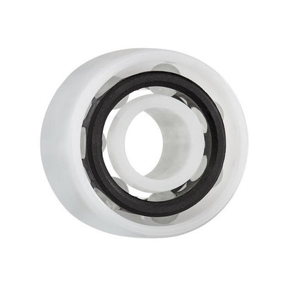 Plastic Bearing   20 x 47 x 20.630 mm  - Double Row Ball Acetal with Glass Balls - Plastic - Ribbon Retainer - MBA  (Pack of 1)