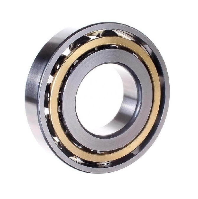 Ball Bearing   70 x 125 x 24 mm  - Angular Contact Chrome Steel - Open - MBA  (Pack of 1)