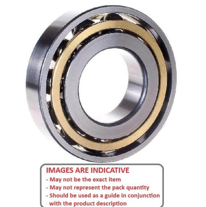 Axial Spec 1S Size 28 Rear Bearing 14-25-6mm Best Option Open, High Speed Cage, Angular Contact High Speed (Pack of 1)