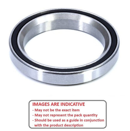 Chamfered Edges Bearing   37 x 46.9 x 7 mm  - Ball Chrome Steel - Economy - Bike Bearing 45 Deg Chamferred Edge - ECO  (Pack of 1)