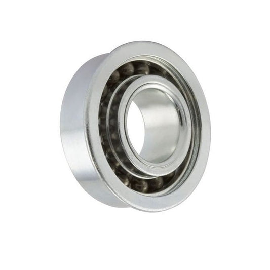 Ball Bearing    1.191 x 3.967 x 1.588 mm  - Flanged Extended Inner Stainless 440C Grade - Abec 7 - MC34 - Standard - Open Lightly Oiled - Standard Retainer - MBA  (Pack of 40)