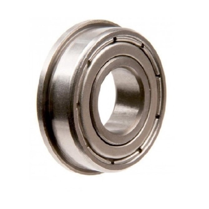 Ball Bearing    9.525 x 22.225 x 7.142 mm  - Flanged Chrome Steel - P6 - MC3 - Standard - Shielded - MBA  (Pack of 50)