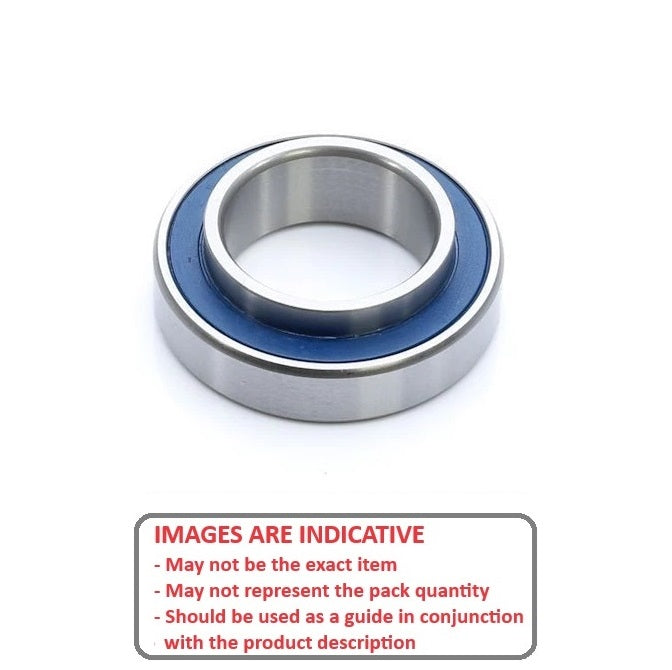 Ball Bearing   19.05 x 30.163 x 6.35 mm  - Extended Inner Chrome Steel - Economy - Sealed - Full Complement  - ECO  (Pack of 1)