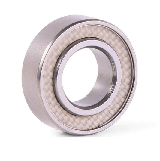 Ball Bearing    7.938 x 20.637 x 5.944 mm  - Extended Inner Chrome Steel - Economy - MC3 - Standard - Sealed - Ribbon Retainer - ECO  (Pack of 1)