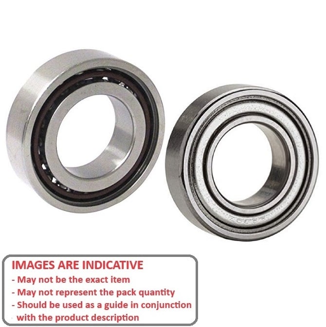 Dental Application Bearing    3.175 x 6.35 x 2.779 mm  - Ball Stainless 440C Grade with Polyamide Cage - Abec 7 - Dental Applications - Single Shield - High Speed Polyamide Retainer - MBA  (Pack of 1)