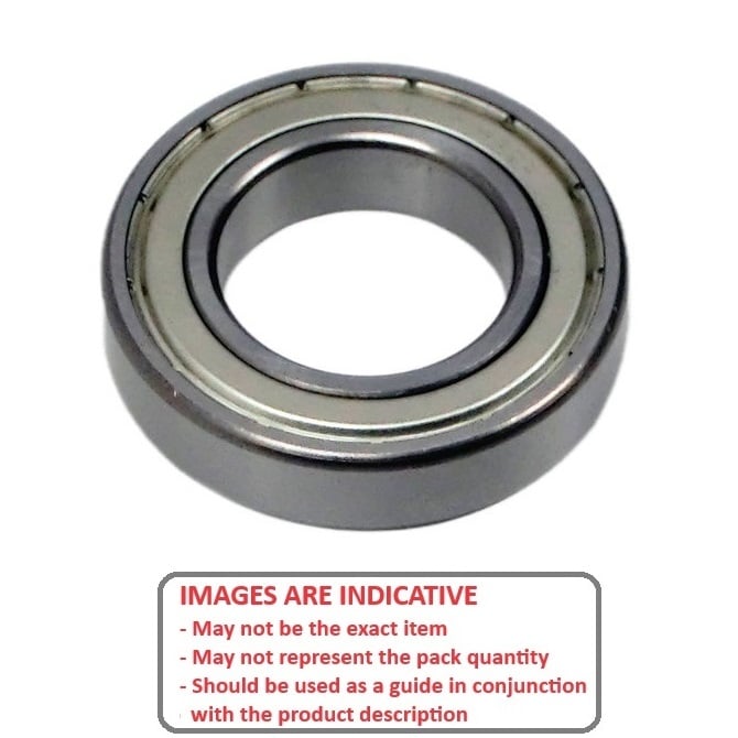 MDS 58 - .18 Bearing 15-28-7mm Alternative Stainless Steel, Double Shielded Standard (Pack of 1)