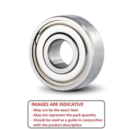 Kyosho V-One S 2 Speed Bearing 4-8-3mm Best Option Double Shielded Standard (Pack of 5)