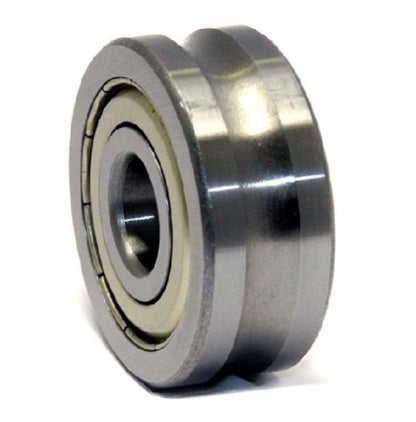 U Groove Profile Bearing    4 x 13 x 7 mm  - U Groove Profile Chrome Steel - 3D Printer Parts - ECO  (Pack of 1)