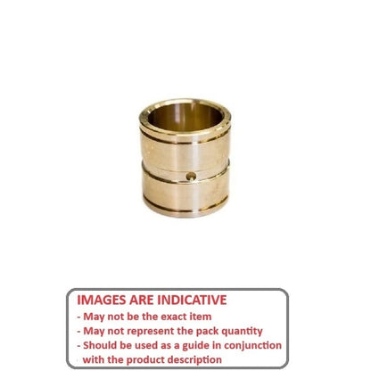 Bush   19.05 x 28.575 x 34.925 mm Aluminium Bronze - MBA  (Pack of 1)