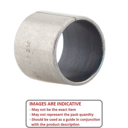 Bush   25 x 28 x 25 mm  - Split Stainless and PTFE - MBA  (Pack of 50)