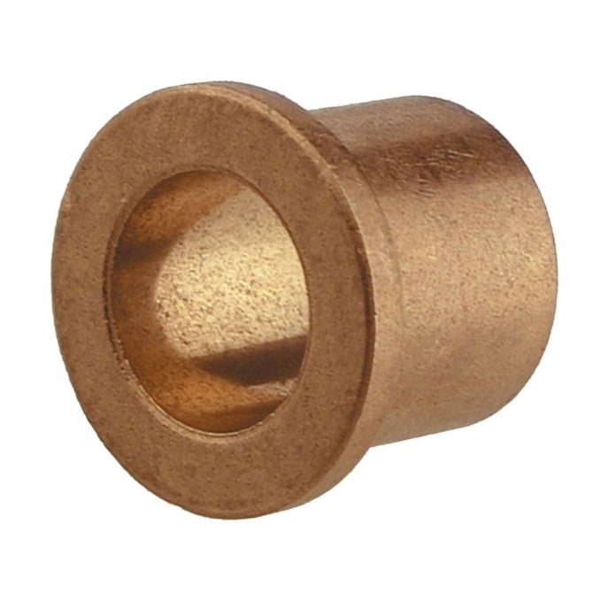 Bush    4.763 x 7.938 x 6.35 mm  - Flanged Bronze SAE841 Sintered - Tight ID - Standard OD - MBA  (Pack of 5)