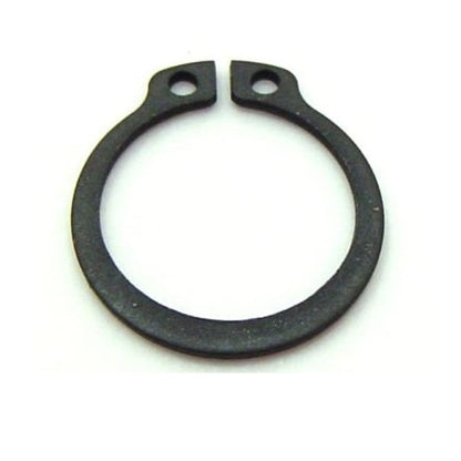 External Circlip    2.5 x 0.6 mm  - Grooveless Carbon Steel - 2.50 Shaft - MBA  (Pack of 100)