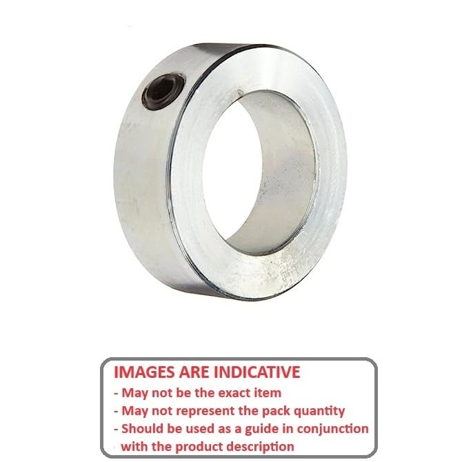 10 x 20 x 10 Shaft Collar COL-01000-020-20-TCP Diagram