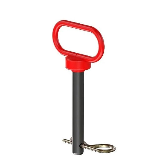 Clevis Pin   12.7 x 92.08 mm  - Straight Powder Coated Handle Locking High Tensile Steel - MBA  (Pack of 1)