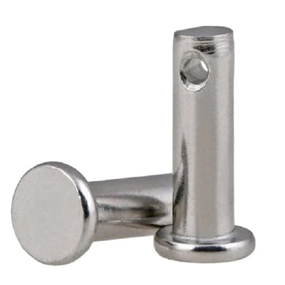 Clevis Pin   11.11 x 32.14 x 38.1 mm  - Basic Stainless 316 Grade - MBA  (Pack of 1)
