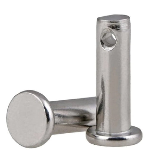 Clevis Pin   12.7 x 82.95 x 88.90 mm  - Basic Stainless 300 Grade - MBA  (Pack of 1)