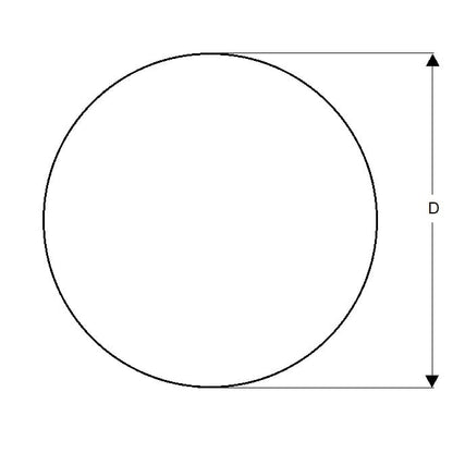 Ball   19.05 mm Polypropylene - Precision Grade 2 - Off White - MBA  (Pack of 1)