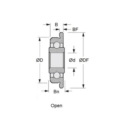 SFWR0-MC34-GR7-R-L23 Bearings (Pack of 40)