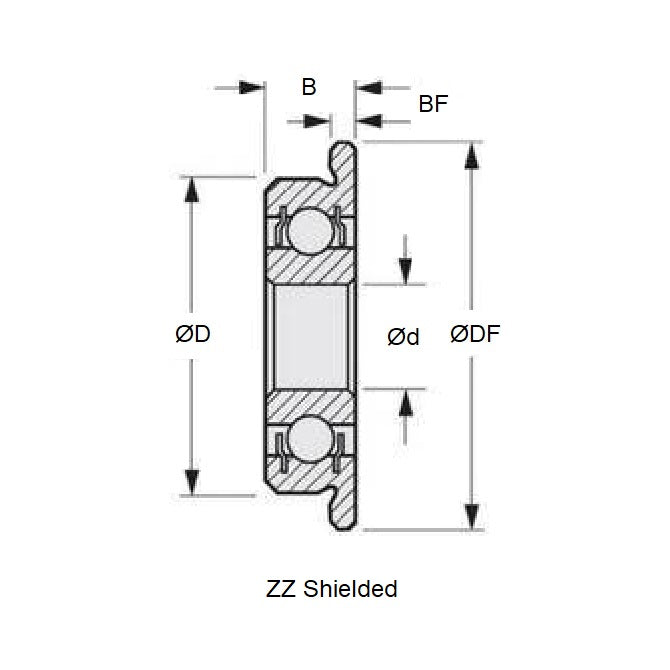 F6803-ZZ Bearings (Pack of 20)