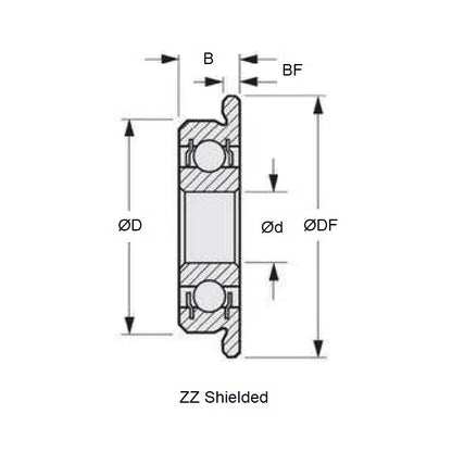 F6803-ZZ Bearings (Pack of 20)