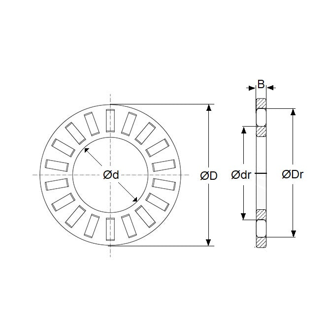 T-0120-0260-RC Bearings (Pack of 1)