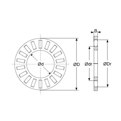 T-0120-0260-RC Bearings (Pack of 1)