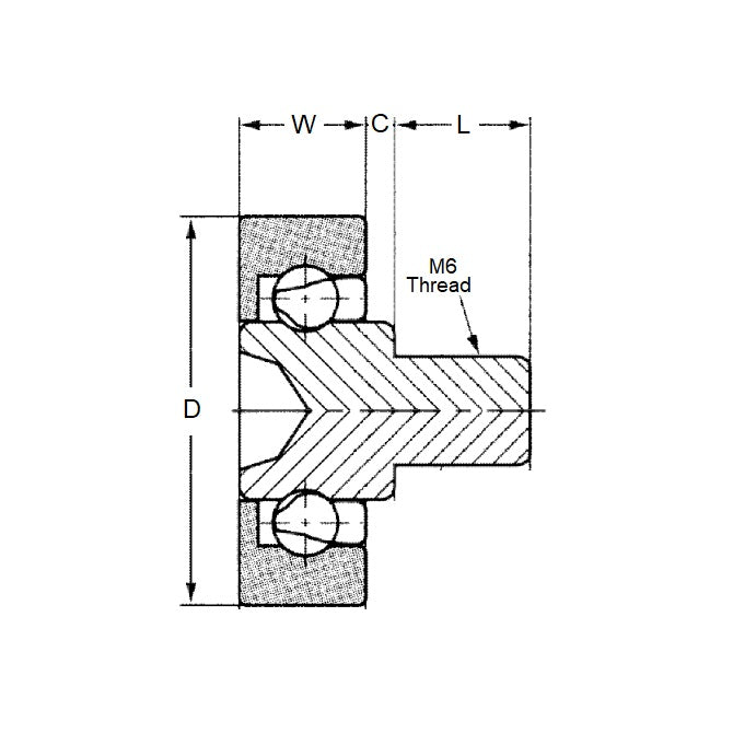 TOK-DR-22-B05 Bearings (Pack of 1)