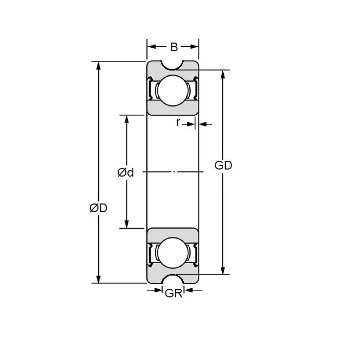 U625A-ZZ-13-ECO Bearings (Remaining Pack of 33)